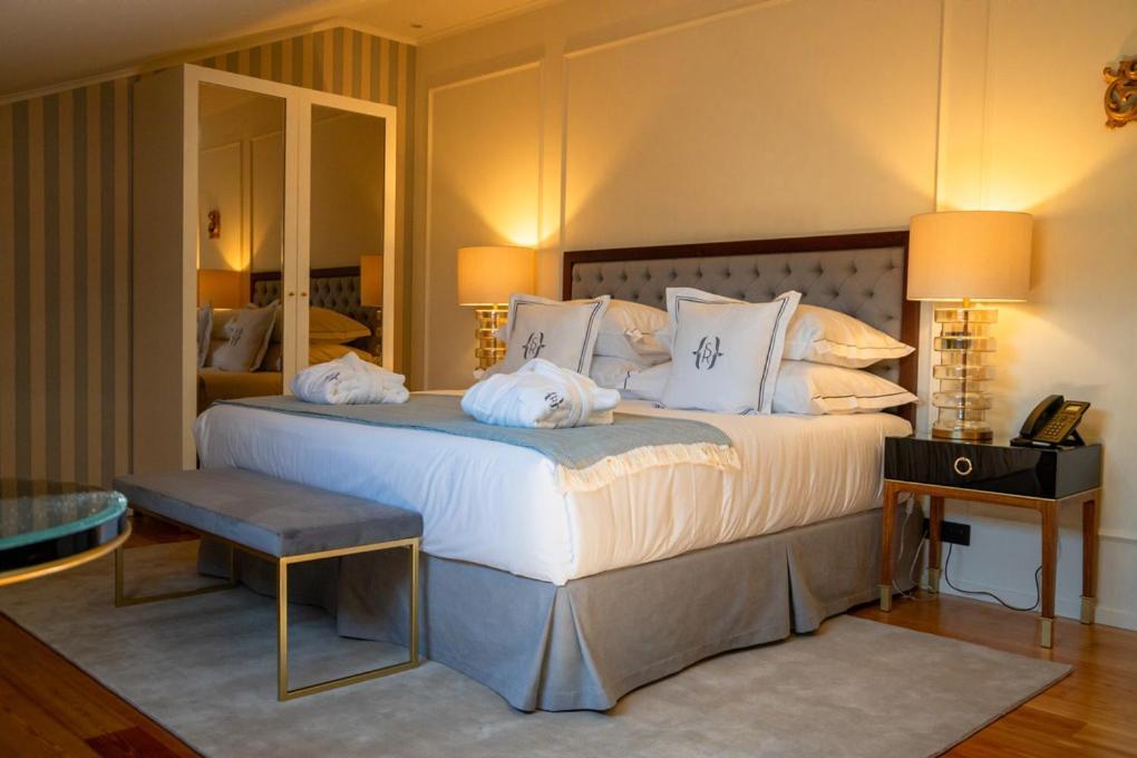 Solar Do Requeijo By Luna Hotels & Resorts Arcos de Valdevez Esterno foto A bedroom at the hotel